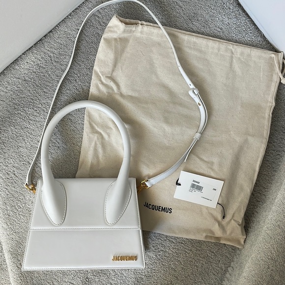 Jacquemus Handbags - Jacquemus Le Grand Chiquito white La Montagne O/S